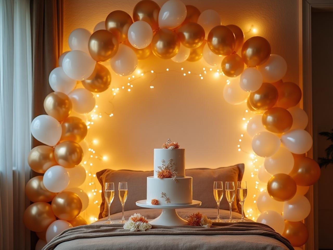 Birthdays decoration setup